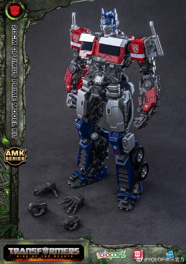 Image Of Optimus Prime, Primal, Bumblebee From Yolopark Transformers Rise Of The Beasts AMK Series  (1 of 4)